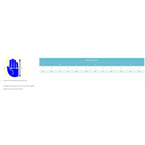 Washable Padded Glove for Children