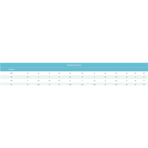 Fencera Size Chart