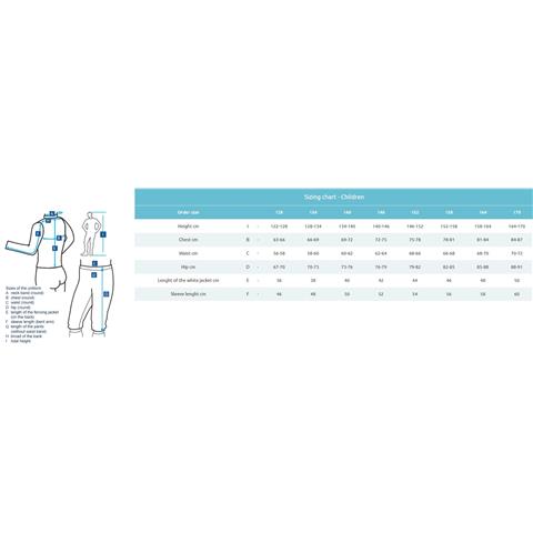 Superlight Fencing Jacket 800N Limited Stock lead time may be required
