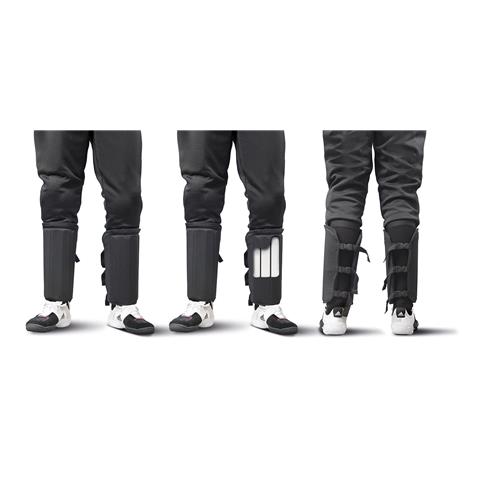 Detachable shin guard in pair for full protective pants